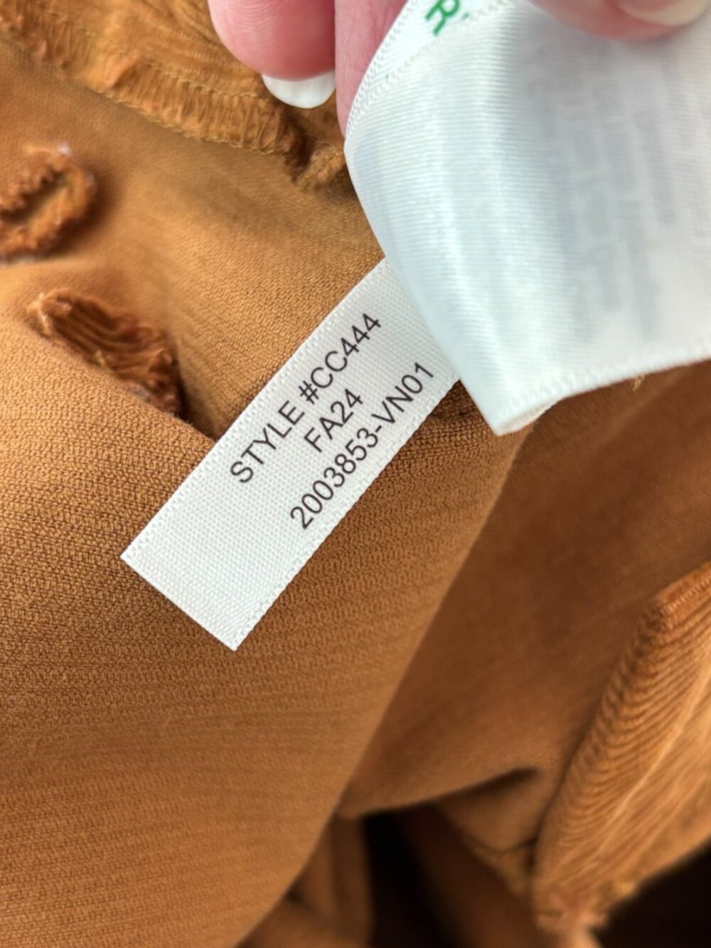 NWT J.CREW Sailor Slim Wide Stretch Corduroy Pants in Rich Coffee SZ 29 - Picture 8 of 10